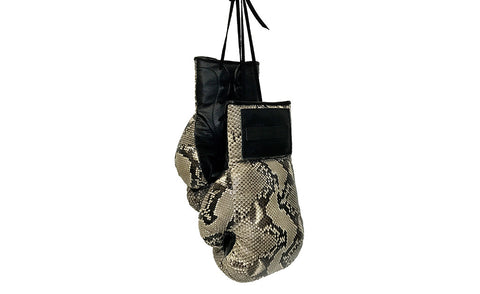 elisabeth weinstock Manila Boxing Gloves Natural Glazed Snakeskin