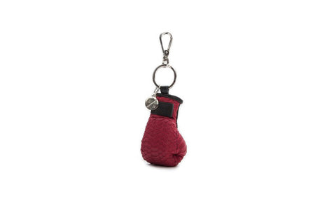 elisabeth weinstock Manila Mini Keychain Cherry Red Snakeskin elisabeth weinstock Manila Mini Keychain Cherry Red Snakeskin