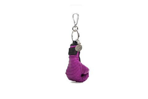 elisabeth weinstock Manila Mini Keychain Fuchsia Whipsnake