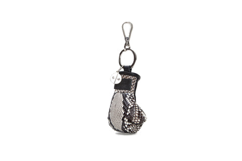 elisabeth weinstock Manila Mini Keychain Natural Snakeskin