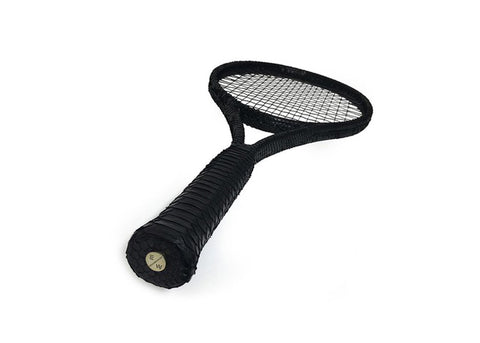 Elisabeth Weinstock Newport Tennis Racket Matte Black Snakeskin