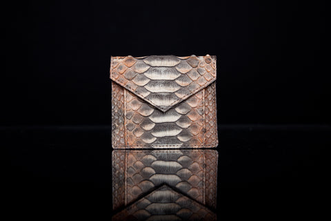 elisabeth weinstock Provence Small Wallet Mink Multi Snakeskin