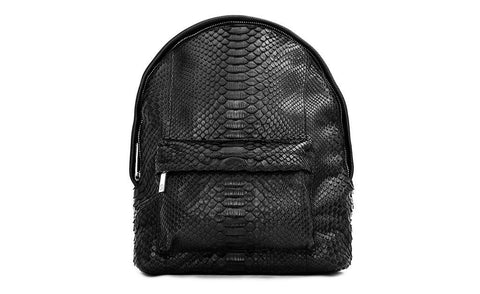 elisabeth weinstock The Andes Backpack Matte Black Snakeskin elisabeth weinstock The Andes Backpack Matte Black Snakeskin