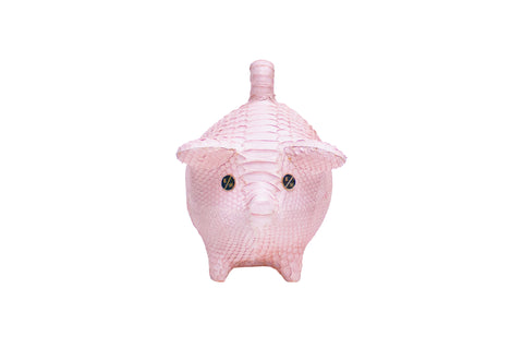 elisabeth weinstock Tijuana Piggy Bank Matte Light Pink Snakeskin