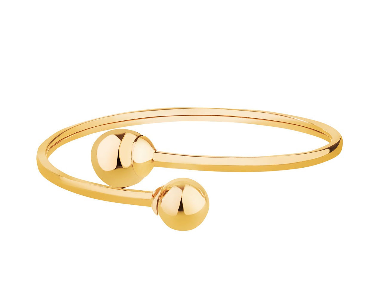 elixa BRANSOLETKA ZE STALI SZLACHETNEJ - KULKI EL527-1202