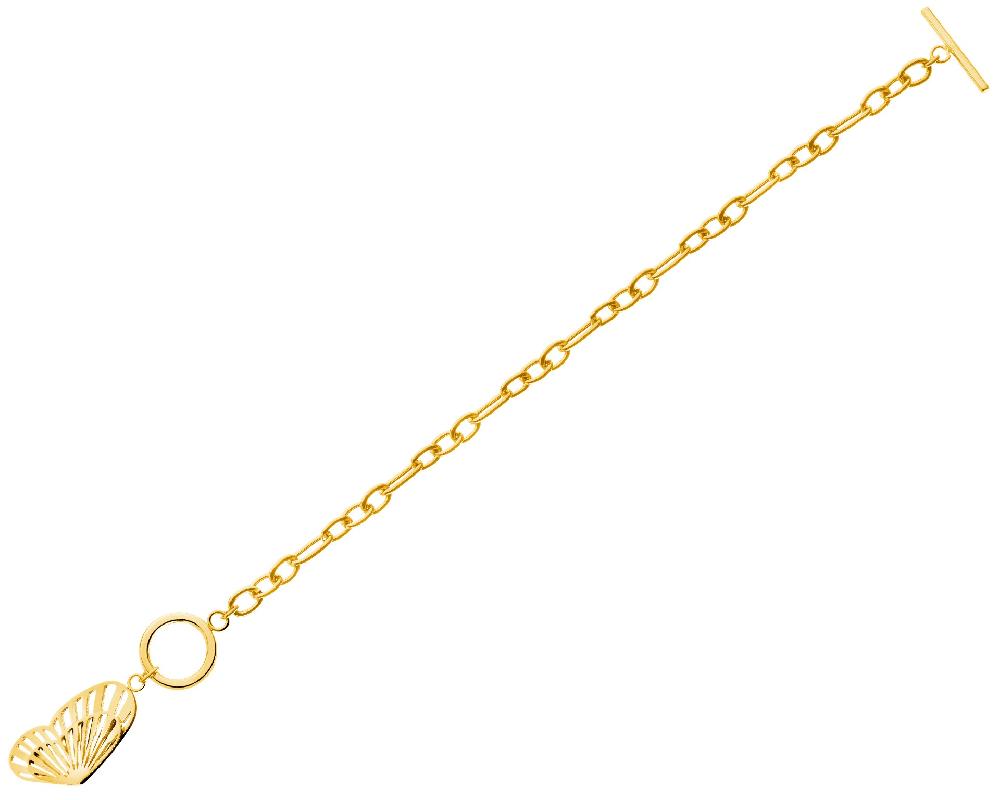 Elixa BRANSOLETKA ZE STALI SZLACHETNEJ - MOTYL EL536-3364