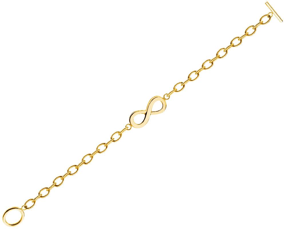 Elixa BRANSOLETKA ZE STALI SZLACHETNEJ - NIESKOŃCZONOŚĆ EL536-3343