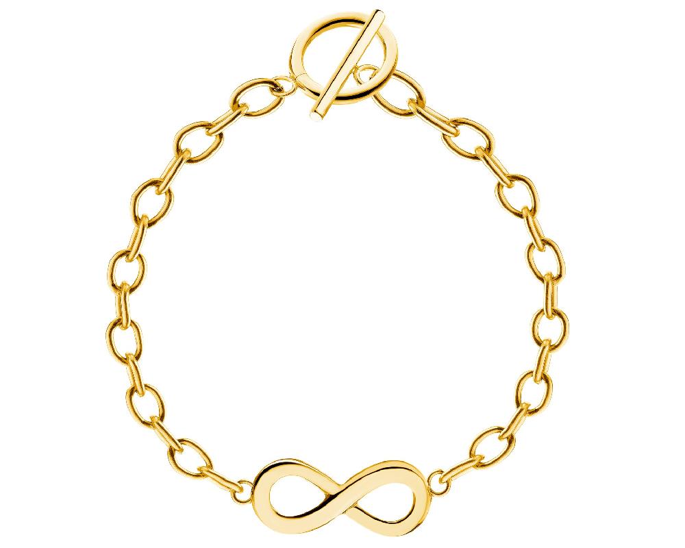 elixa BRANSOLETKA ZE STALI SZLACHETNEJ - NIESKOŃCZONOŚĆ EL536-3343