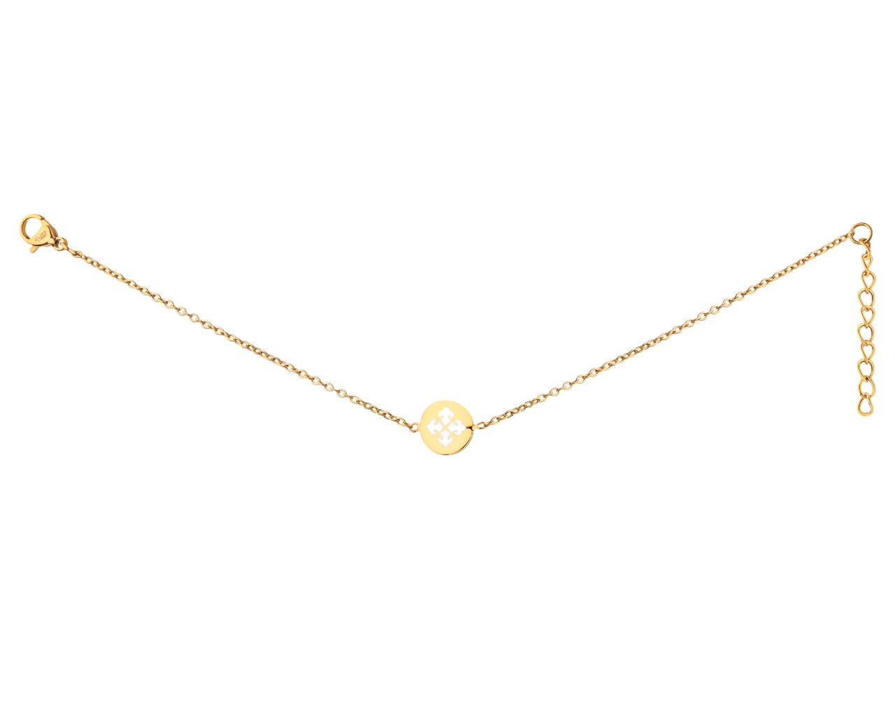 elixa BRANSOLETKA ZE STALI SZLACHETNEJ Z EMALIĄ EL531-4178