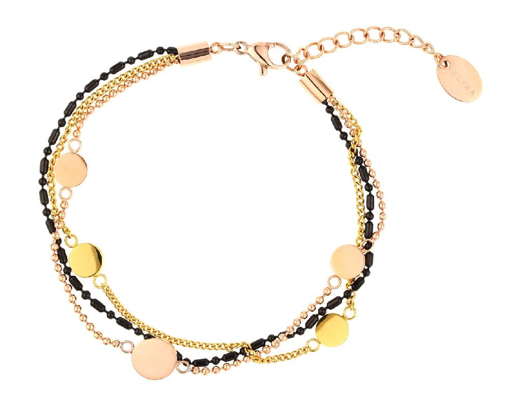 elixa BRANSOLETKA ZE STALI SZLACHETNEJ EL523-0118