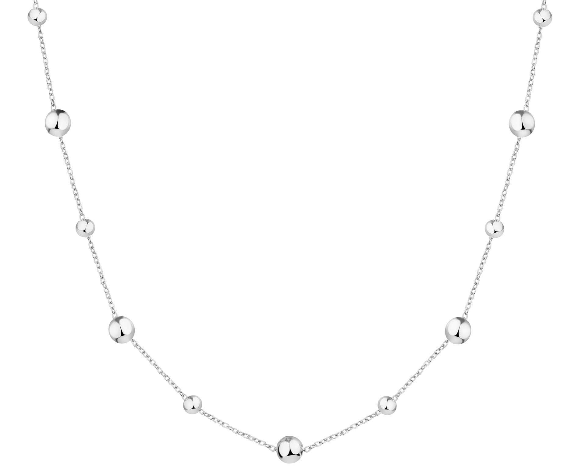 elixa CHOKER ZE STALI SZLACHETNEJ - KULKI EL538-4477