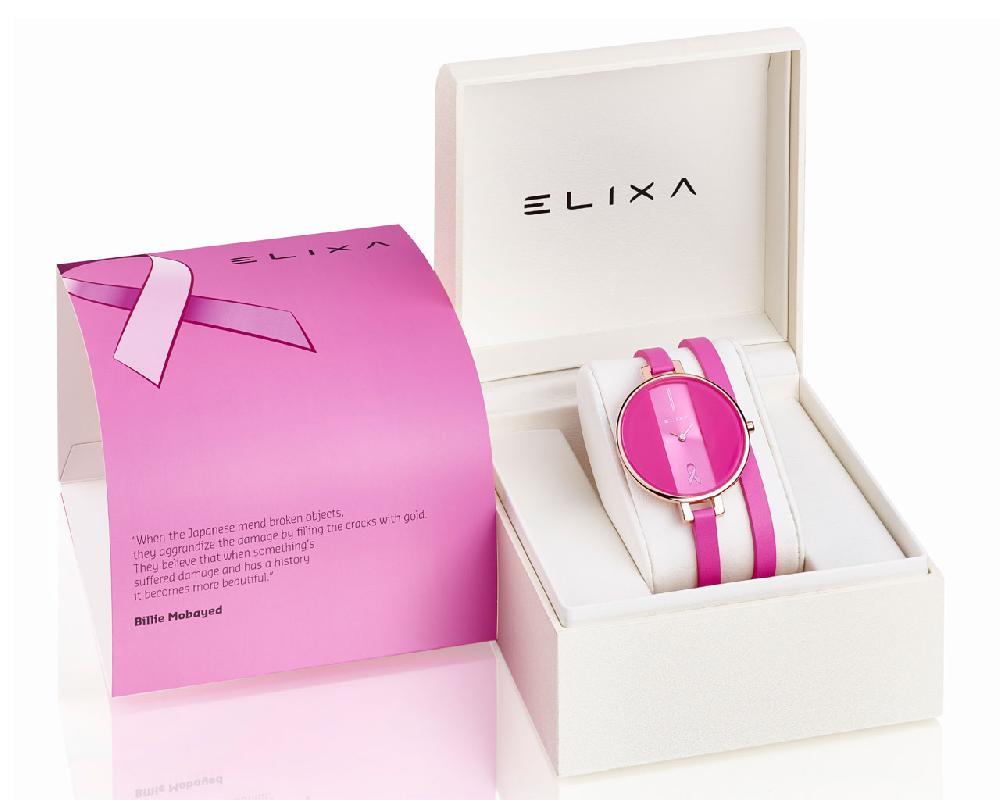 elixa FINESSE - RÓŻOWA WSTĄŻKA E069-L472