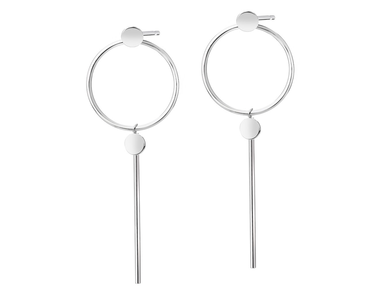 elixa KOLCZYKI ZE STALI SZLACHETNEJ EL128-0014