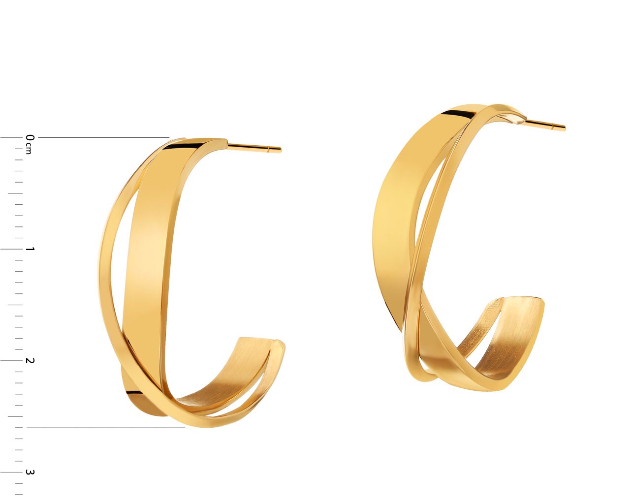 Elixa KOLCZYKI ZE STALI SZLACHETNEJ EL128-9712