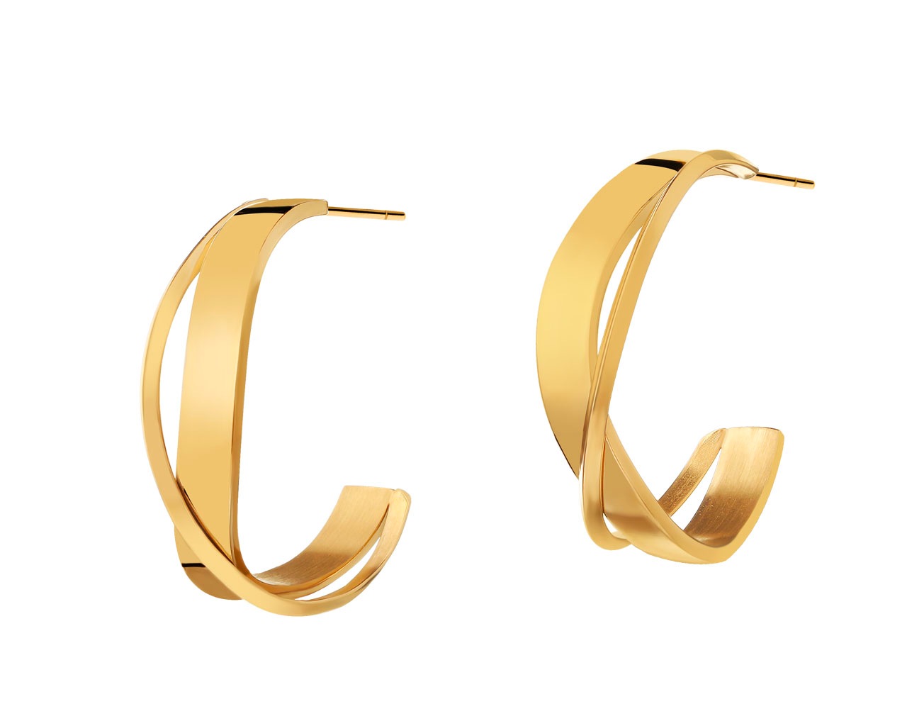 elixa KOLCZYKI ZE STALI SZLACHETNEJ EL128-9712