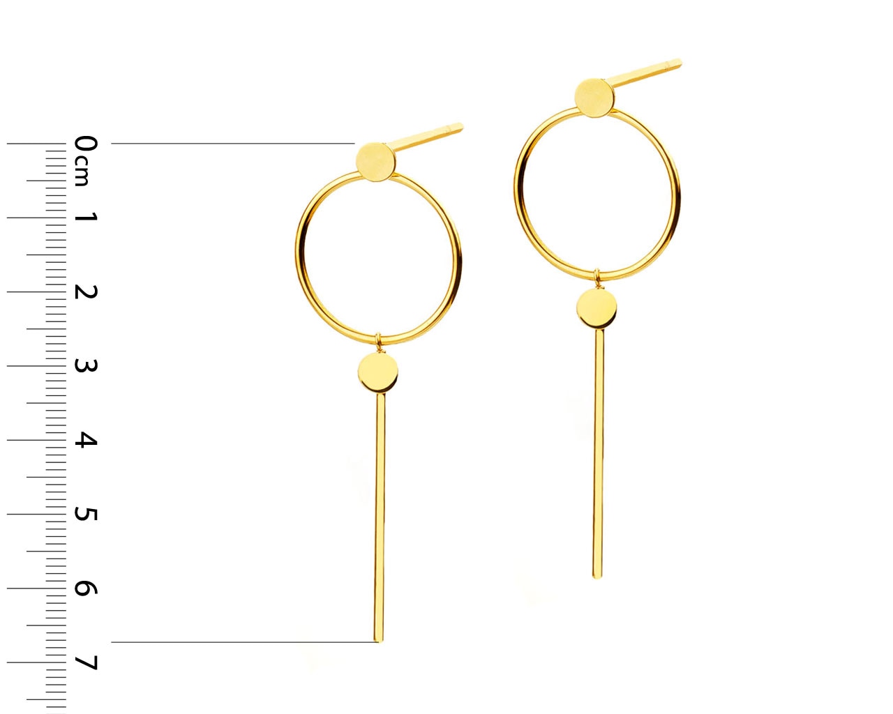 Elixa KOLCZYKI ZE STALI SZLACHETNEJ EL129-3884