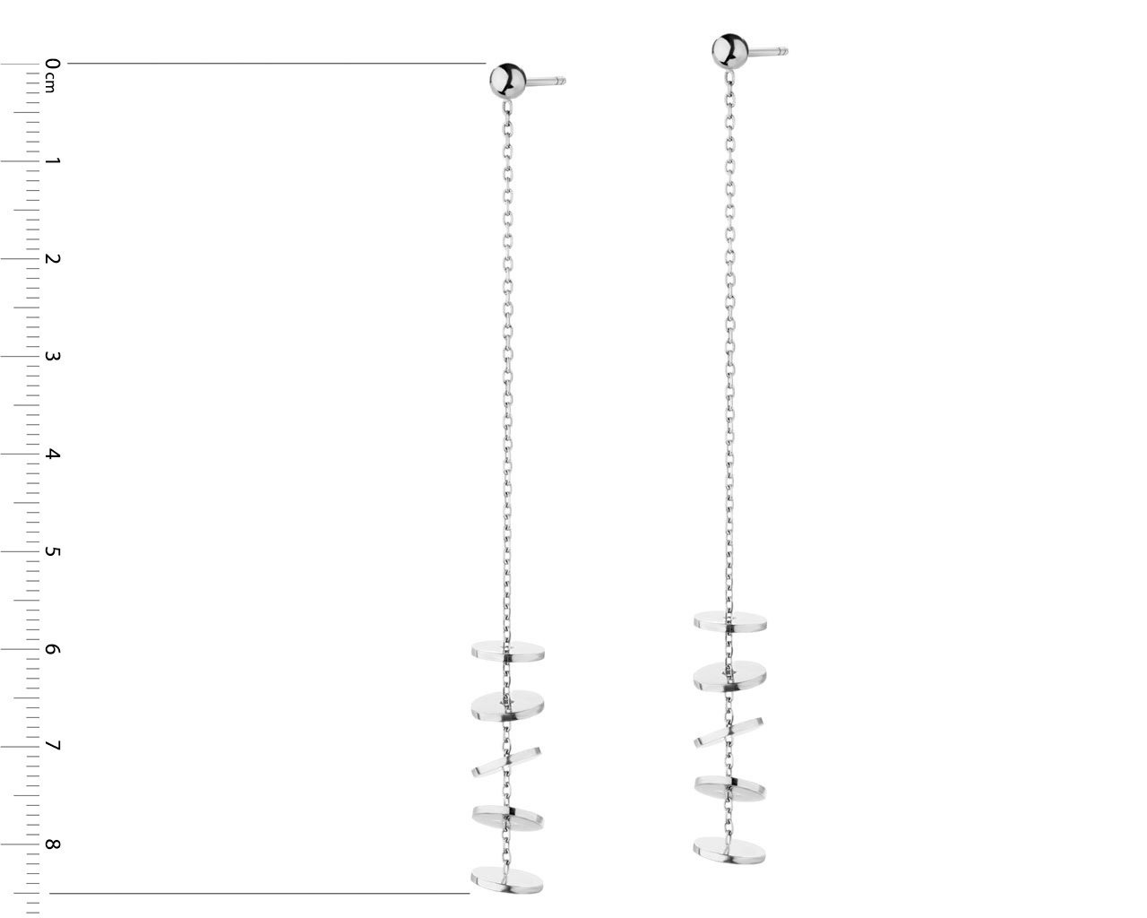 Elixa KOLCZYKI ZE STALI SZLACHETNEJ EL524-0452
