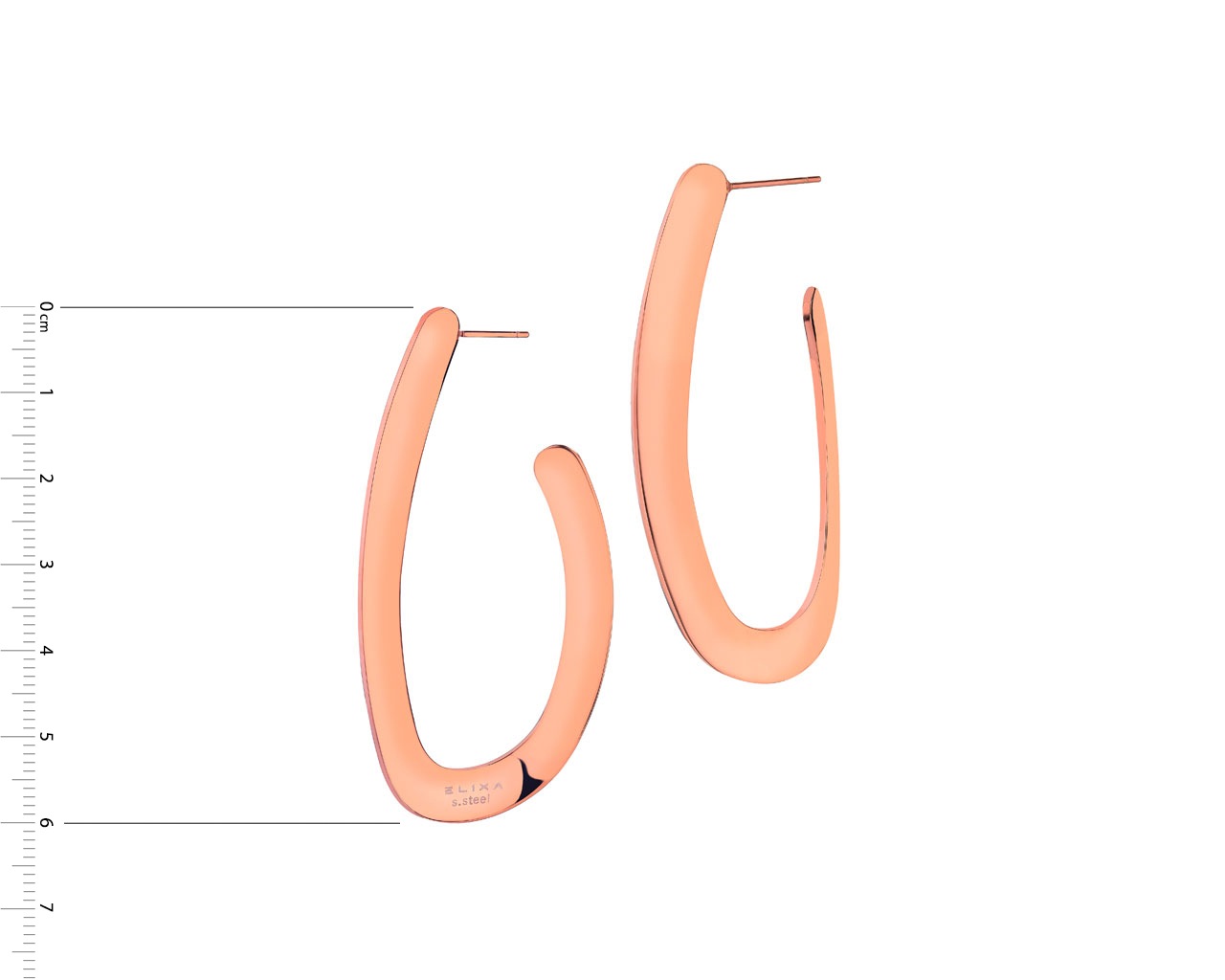 Elixa KOLCZYKI ZE STALI SZLACHETNEJ EL524-8415