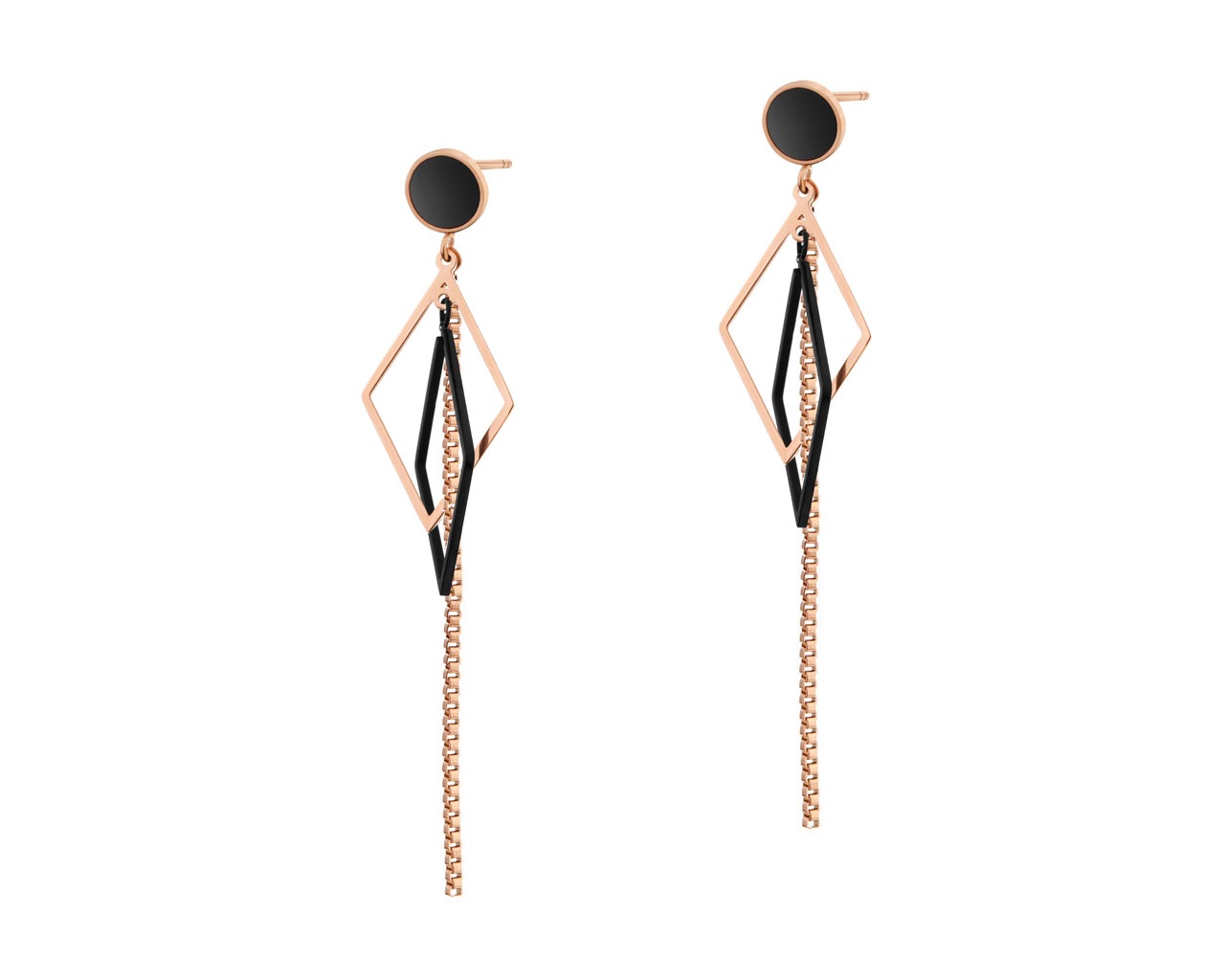 elixa KOLCZYKI ZE STALI SZLACHETNEJ EL525-5729