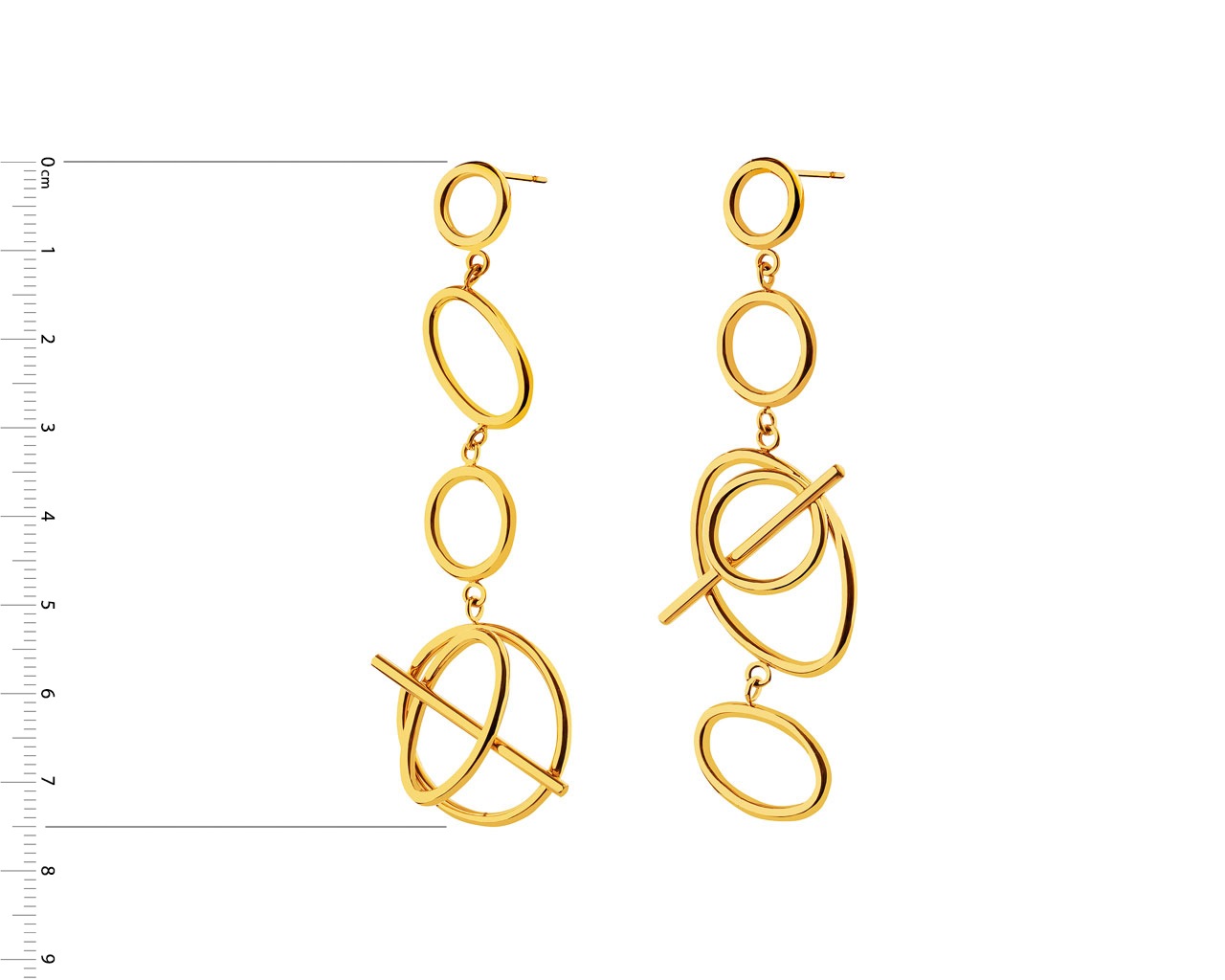 Elixa KOLCZYKI ZE STALI SZLACHETNEJ EL527-6805