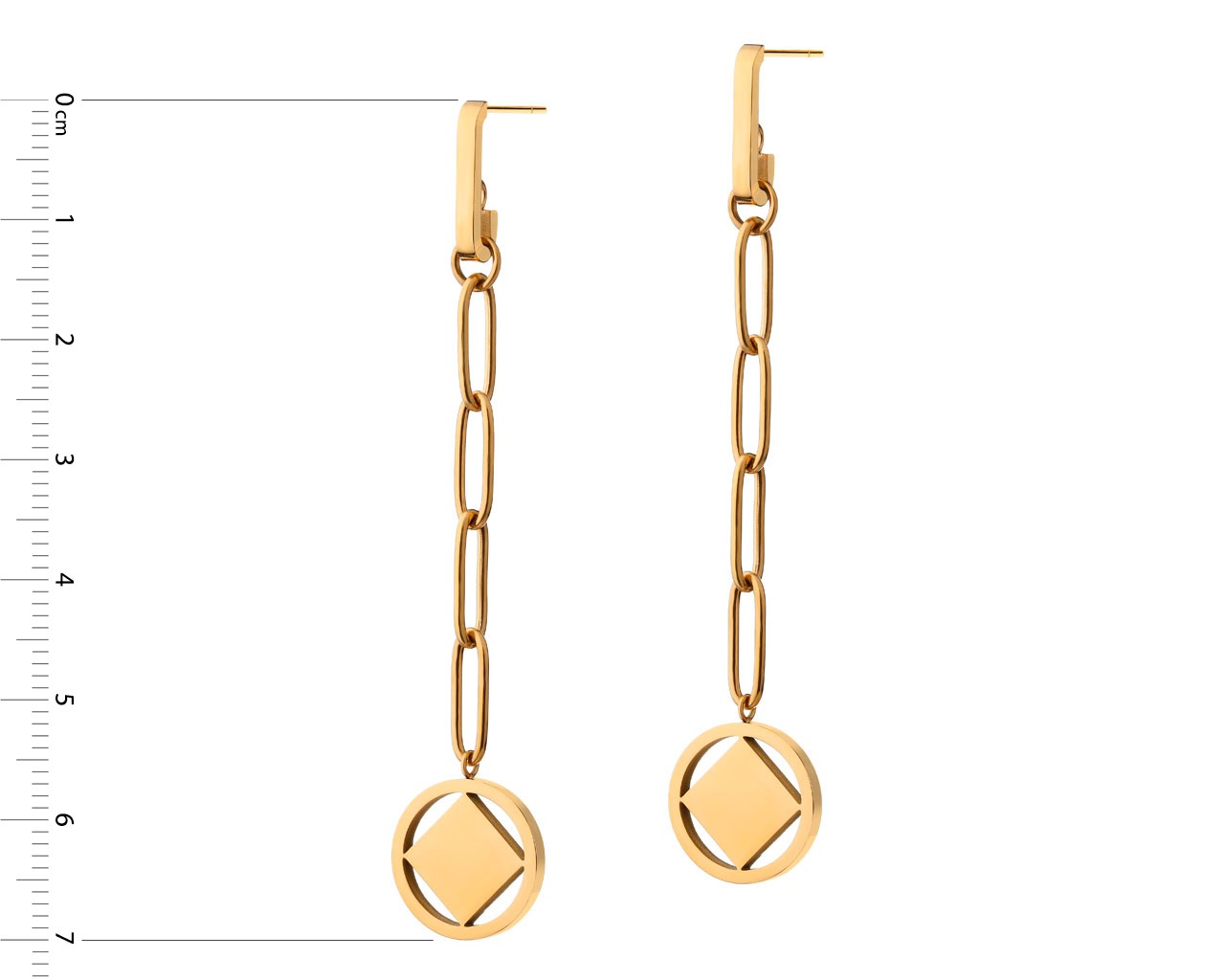 Elixa KOLCZYKI ZE STALI SZLACHETNEJ EL529-4441