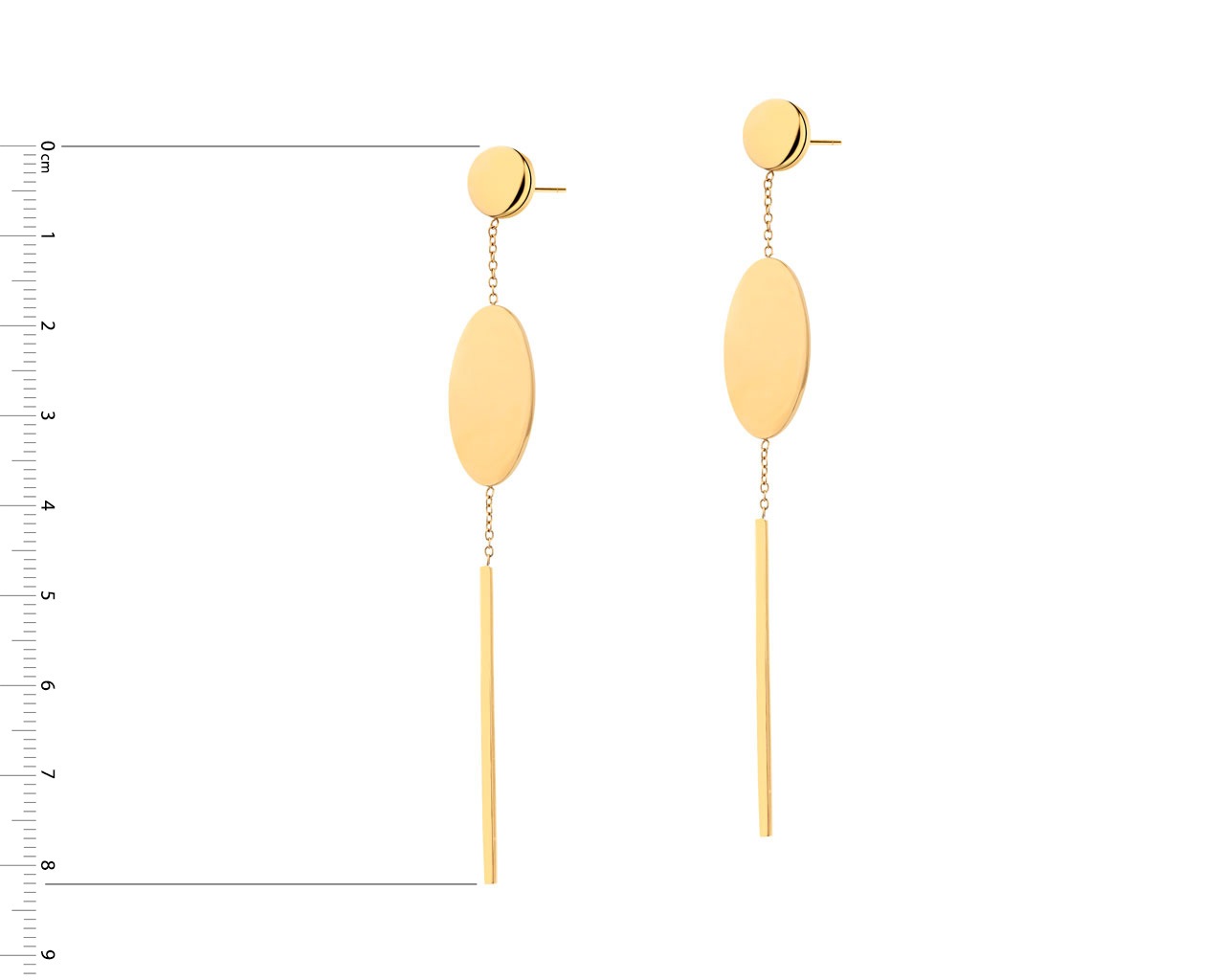 Elixa KOLCZYKI ZE STALI SZLACHETNEJ EL531-1210