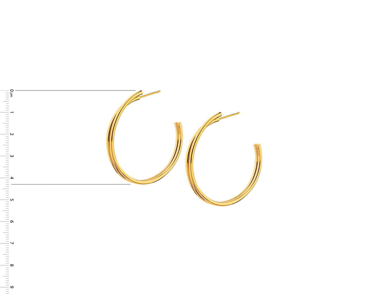 Elixa KOLCZYKI ZE STALI SZLACHETNEJ EL531-1340