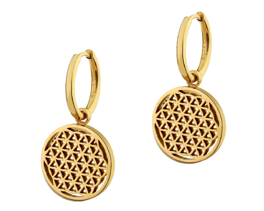 elixa KOLCZYKI ZE STALI SZLACHETNEJ EL536-7123