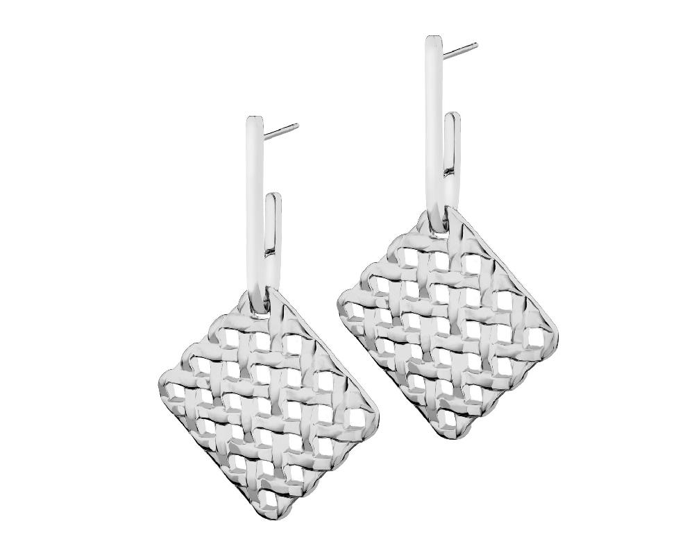 elixa KOLCZYKI ZE STALI SZLACHETNEJ EL536-8484