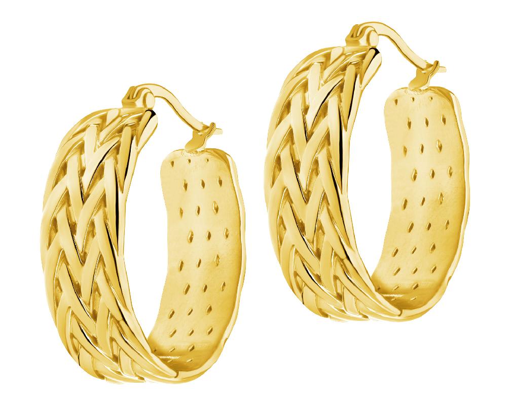 elixa KOLCZYKI ZE STALI SZLACHETNEJ EL537-3646