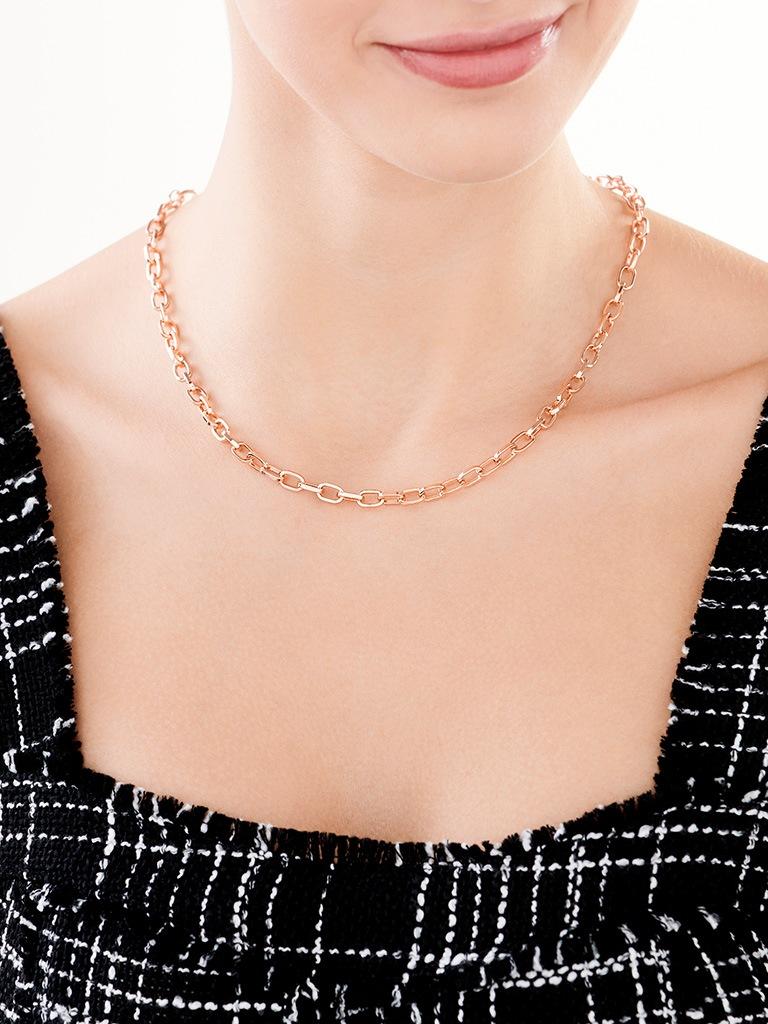 Elixa NASZYJNIK Z MOSIĄDZU POZŁACANY EL533-8097