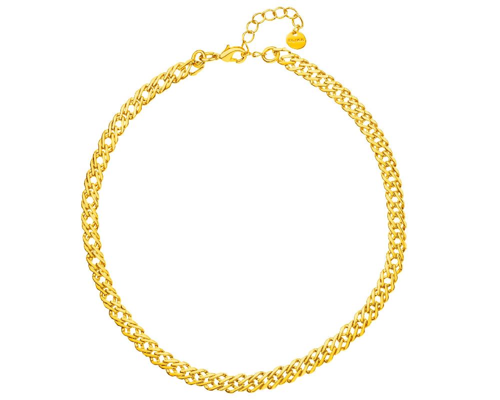 elixa NASZYJNIK Z MOSIĄDZU POZŁACANY EL535-7938