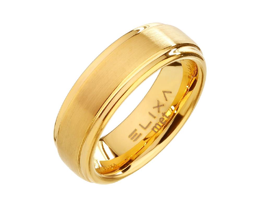 elixa PIERŚCIONEK Z WOLFRAMU EL534-2323