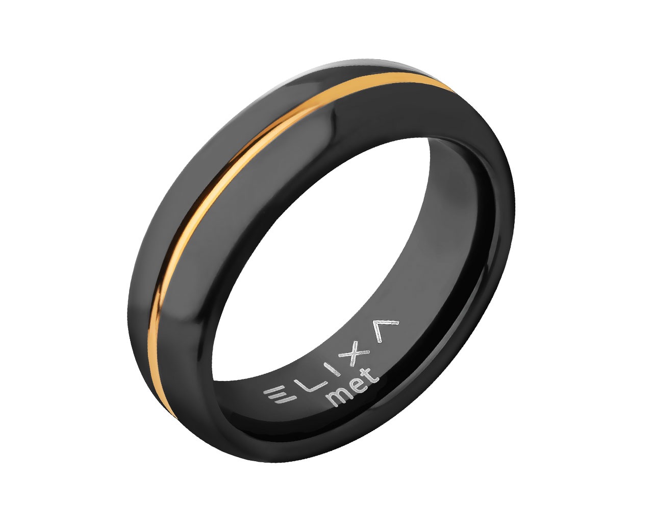 elixa PIERŚCIONEK Z WOLFRAMU EL536-7607