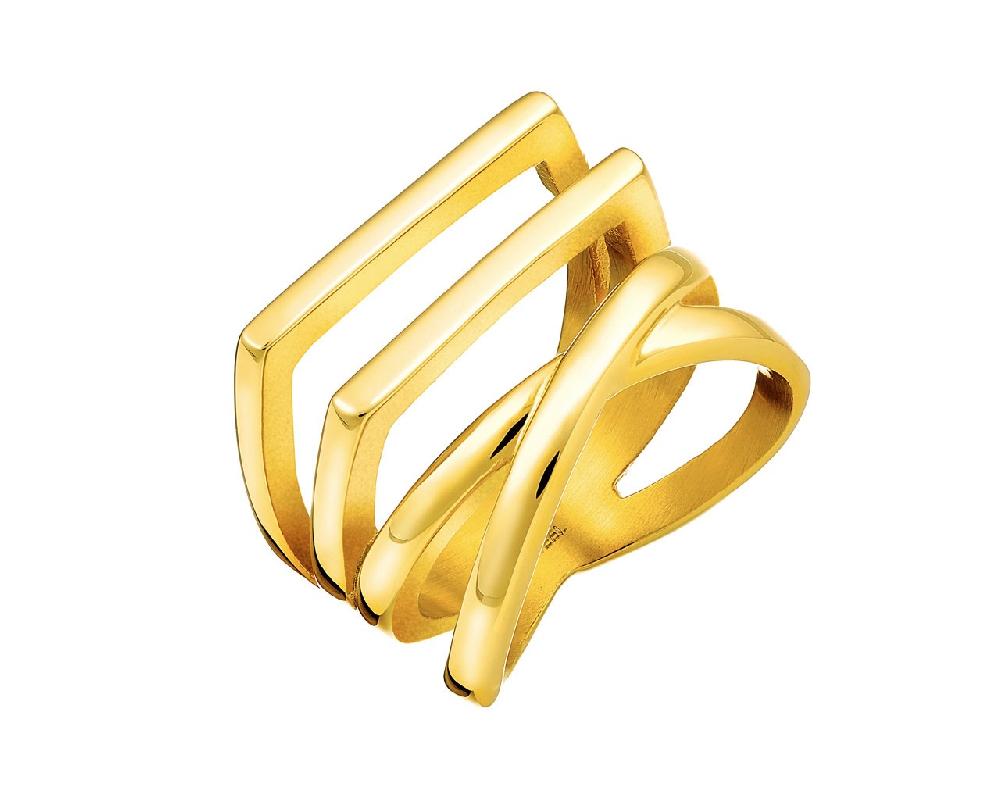 elixa PIERŚCIONEK ZE STALI SZLACHETNEJ EL127-9453