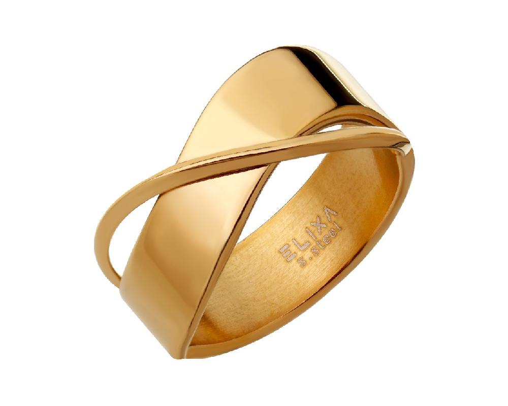 elixa PIERŚCIONEK ZE STALI SZLACHETNEJ EL128-9717