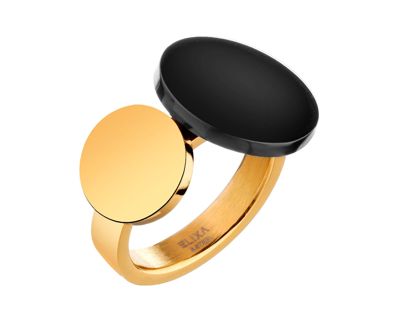 elixa PIERŚCIONEK ZE STALI SZLACHETNEJ EL524-1252