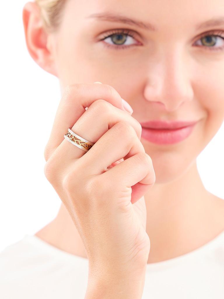 Elixa PIERŚCIONEK ZE STALI SZLACHETNEJ EL527-0029