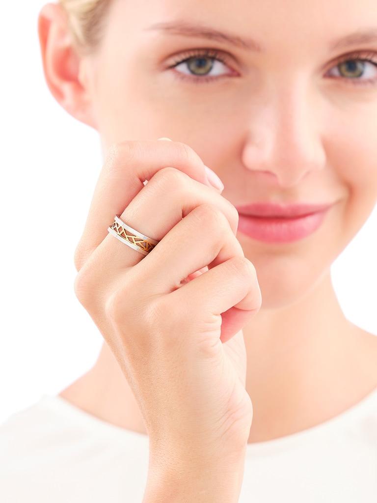 Elixa PIERŚCIONEK ZE STALI SZLACHETNEJ EL527-0029