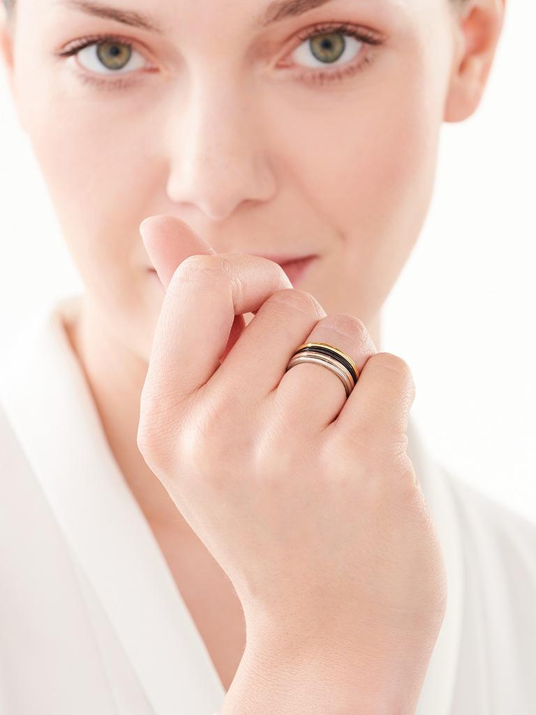 Elixa PIERŚCIONEK ZE STALI SZLACHETNEJ EL527-6463