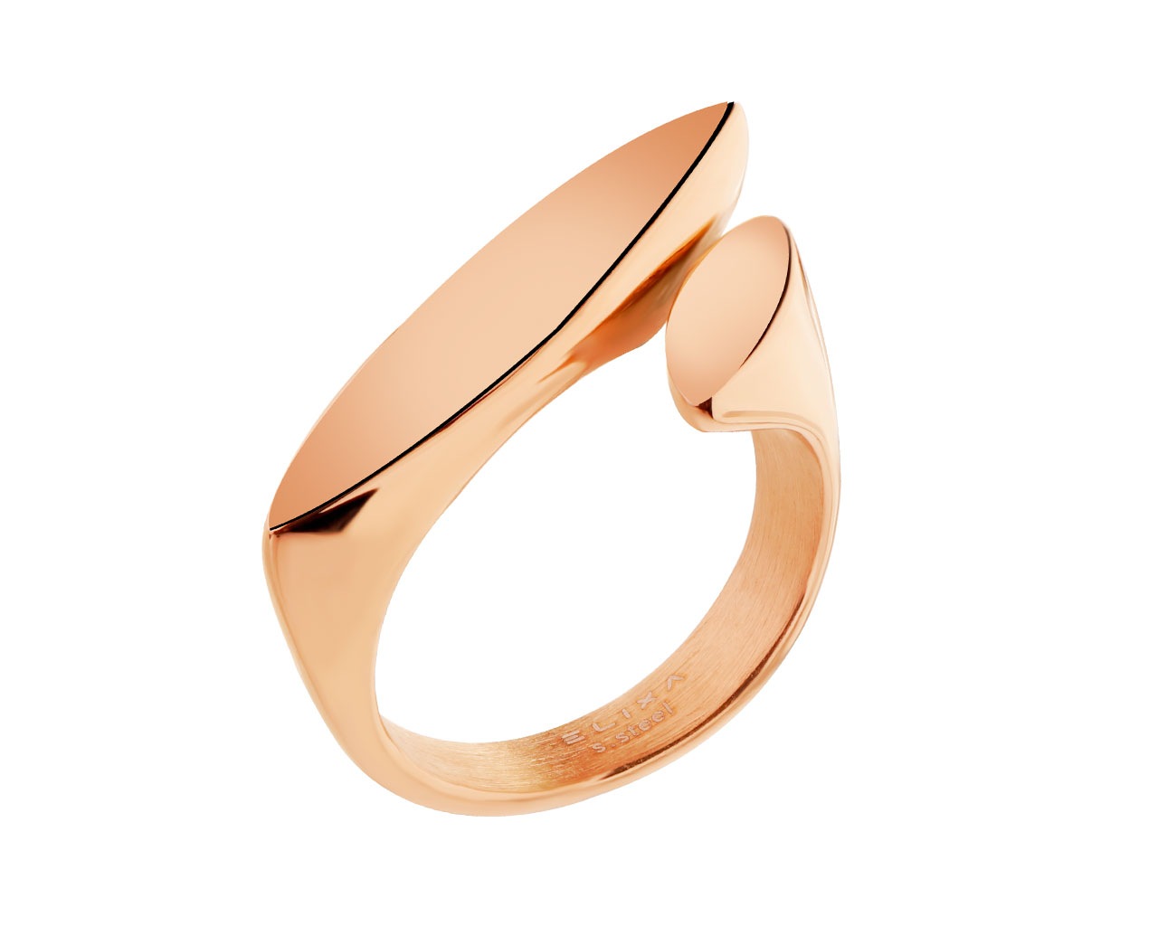 elixa PIERŚCIONEK ZE STALI SZLACHETNEJ EL527-6722