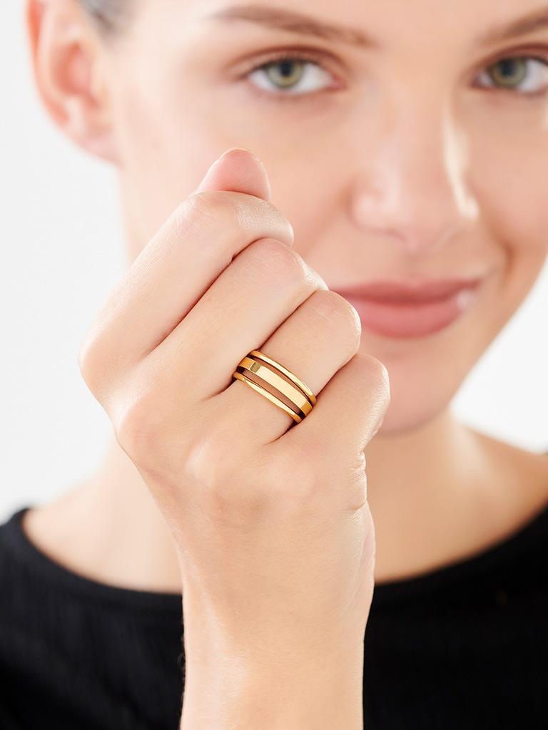 Elixa PIERŚCIONEK ZE STALI SZLACHETNEJ EL529-1849