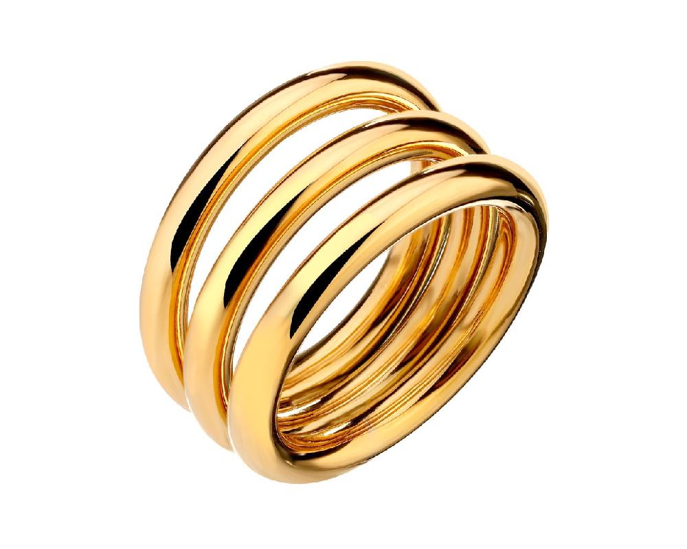 elixa PIERŚCIONEK ZE STALI SZLACHETNEJ EL529-6219