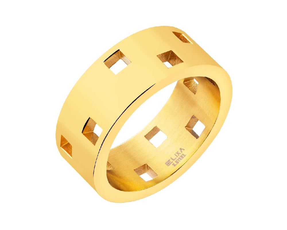 elixa PIERŚCIONEK ZE STALI SZLACHETNEJ EL531-6024