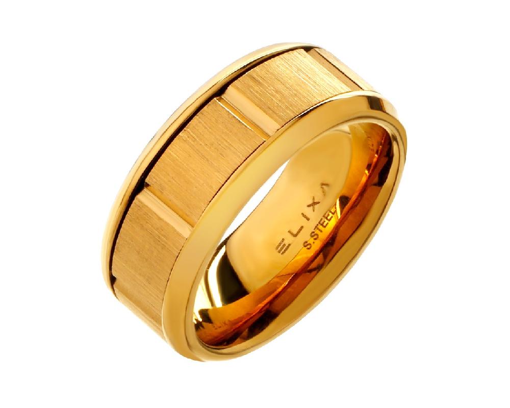 elixa PIERŚCIONEK ZE STALI SZLACHETNEJ EL534-1969