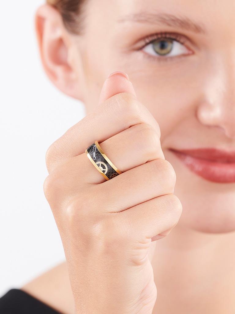 Elixa PIERŚCIONEK ZE STALI SZLACHETNEJ EL535-0216