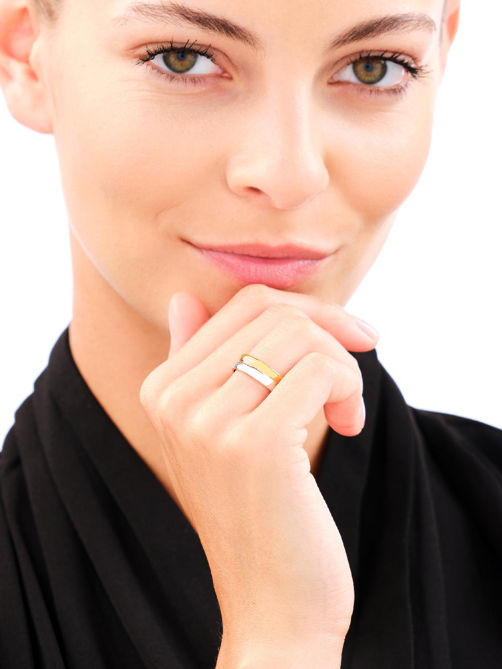 Elixa PIERŚCIONEK ZE STALI SZLACHETNEJ EL535-5654