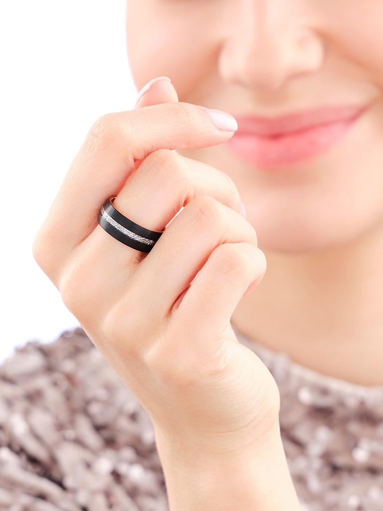 Elixa PIERŚCIONEK ZE STALI SZLACHETNEJ EL536-9743