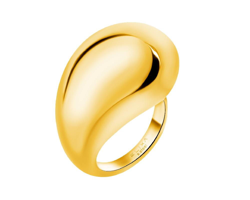 elixa PIERŚCIONEK ZE STALI SZLACHETNEJ EL537-2437