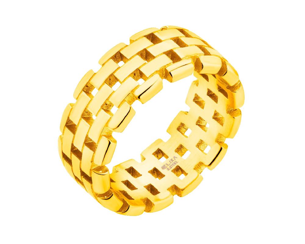 elixa PIERŚCIONEK ZE STALI SZLACHETNEJ EL537-3664